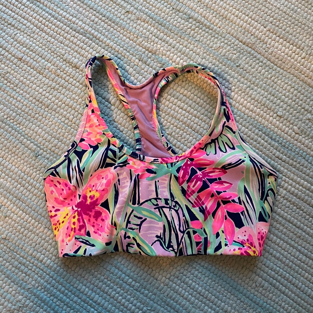 Lilly Pulitzer luxletic sports bra